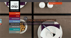 Desktop Screenshot of hosteleria.mydrap.com
